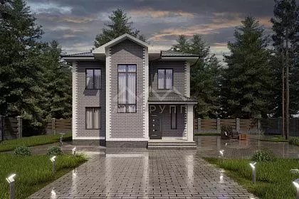 Проект дома "Аристократ" 130 м2