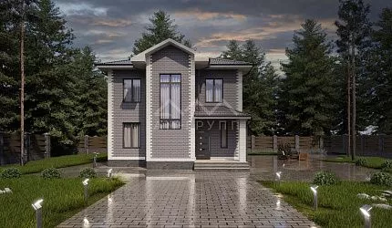 Проект дома "Аристократ" 130 м2