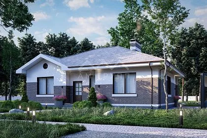 Проект дома "Елена" 120 м2
